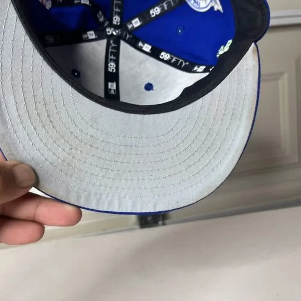 New Era embroidered blue